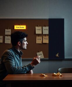 The Effect of Initial Accuracy on the Learning and Retention of Novel Words - AI Generated Image