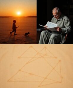 The cognitive origins of geometry - AI Generated Image