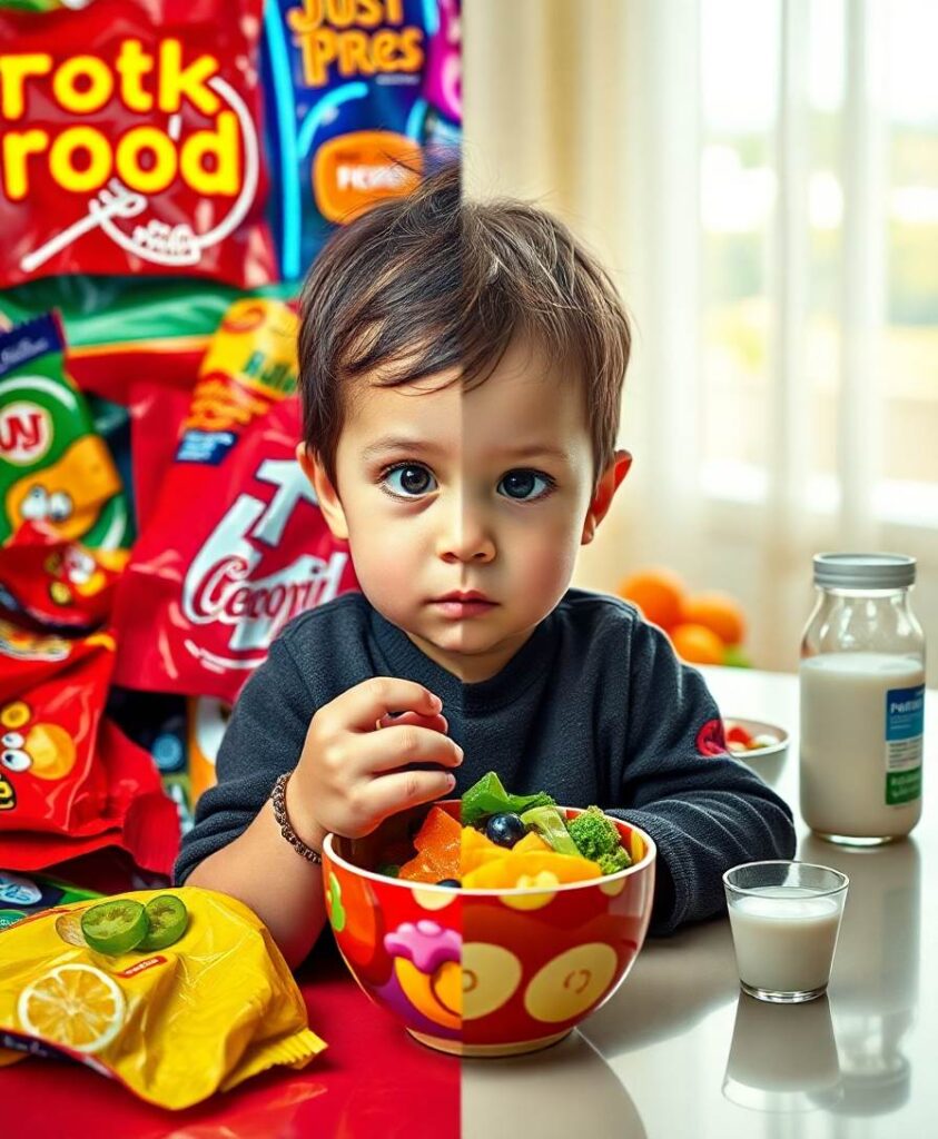 Childhood junk food may rewire the brain for life