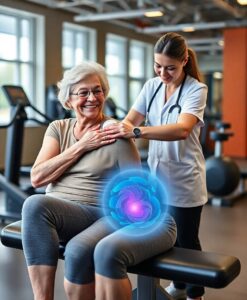 Scientists find a way to stop dangerous belly fat as we age - AI Generated Image
