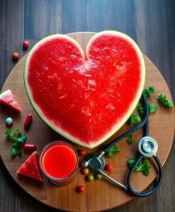 Scientists uncover surprising health benefits of watermelon - AI Generated Image