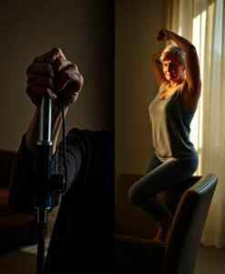 This simple strength test could predict how long you live - AI Generated Image