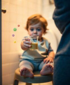 Urine Test May Detect Autism in Young Children - AI Generated Image