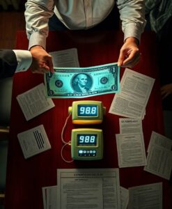 Watch: The Tug-of-War Over Taxpayer Dollars - AI Generated Image