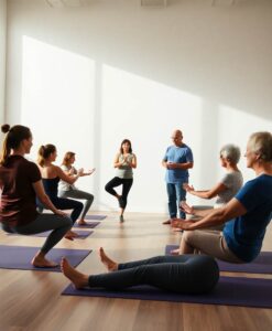 Ankles, Knees and Hips: 10 Joint-Friendly Exercises for the Lower Extremity - AI Generated Image