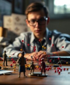 Computational Models of Causal Reasoning: Bayesian Accounts of Normative Violations - AI Generated Image