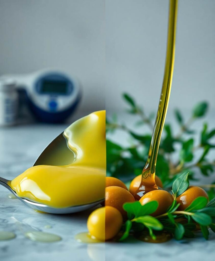 One common fat may fuel type 2 diabetes while another helps fight it