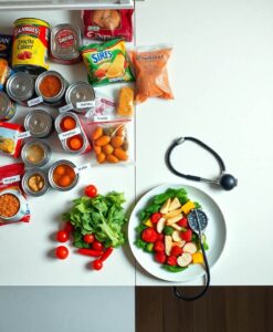 Researchers found 8 common food additives linked to high blood pressure and heart disease - AI Generated Image