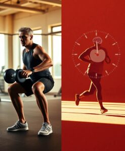 Scientists found the strength training sweet spot for a longer life - AI Generated Image