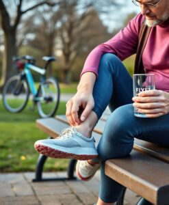 A daily fiber supplement reduced knee arthritis pain and improved strength - AI Generated Image