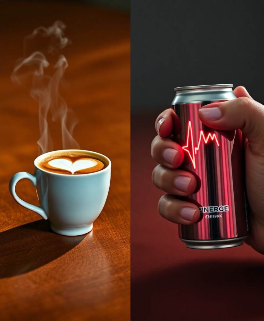Coffee may protect your heart but energy drinks could harm it