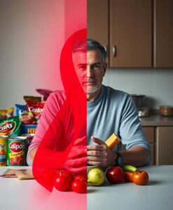 Eating more ultra-processed foods may raise prostate cancer risk by 30% - AI Generated Image