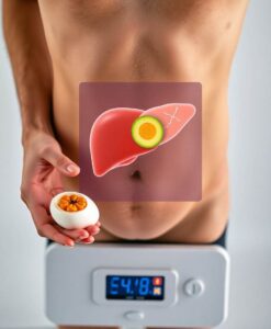 Keto diet cut liver fat by 67% in a clinical trial - AI Generated Image