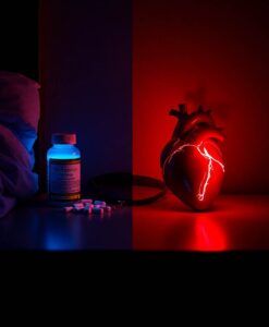 Long-term melatonin use linked to 90% higher heart failure risk - AI Generated Image