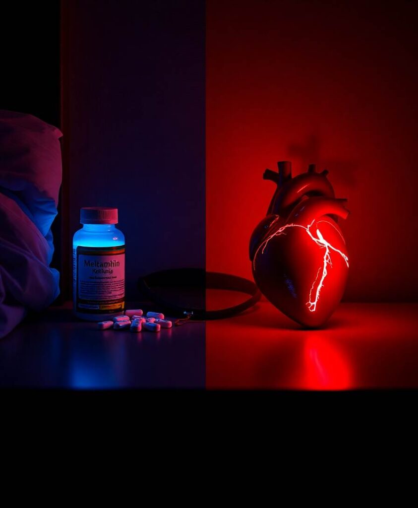 Long-term melatonin use linked to 90% higher heart failure risk