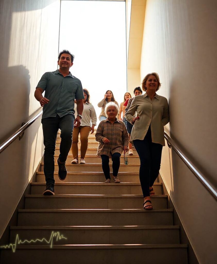 Taking the stairs could protect your heart and help you live longer