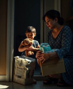 A Generation of Kids Suffer as Trump Destabilizes Immigrant Families - AI Generated Image