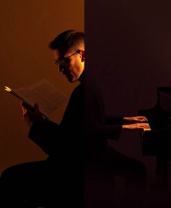 Bidirectional Interactions Between Language and Music in a Dual Task Experiment Without Syntactic Violations - AI Generated Image