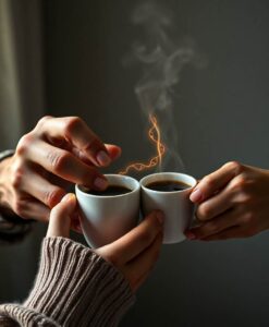 Caffeine may flip an ancient cellular switch linked to slower aging - AI Generated Image