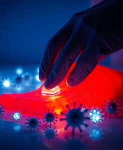 Scientists discover a hidden switch that shuts down inflammation - AI Generated Image
