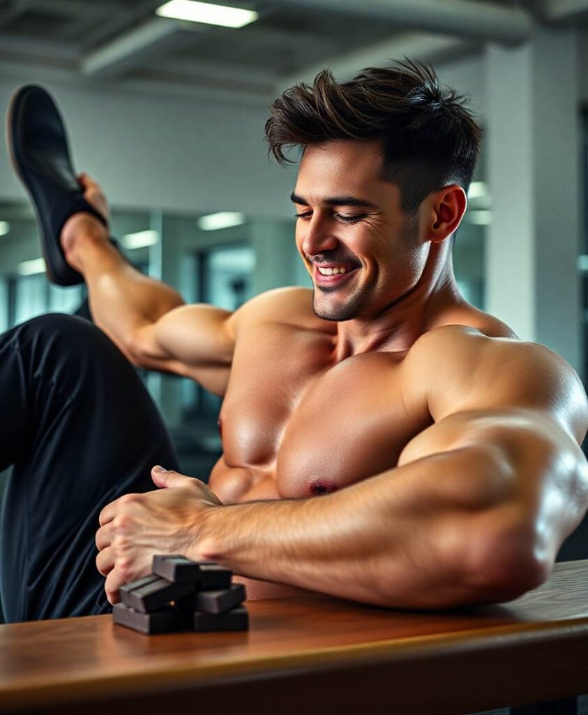 Smelling chocolate helped men complete more reps without feeling more tired