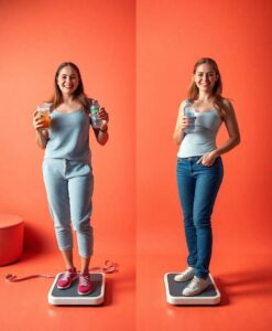 Diet drinks work as well as water for weight loss, major trial finds - AI Generated Image