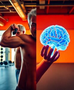 Engaging the Body and Brain Through Exercise - AI Generated Image