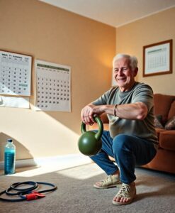 Even one strength training session a week could make a difference - AI Generated Image